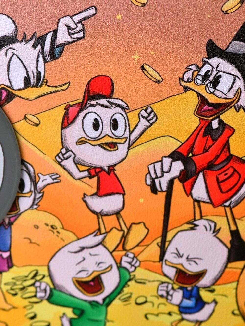 Loungefly Disney DuckTales Money Vault Mini Backpack - NWT - Picture 7 of 9